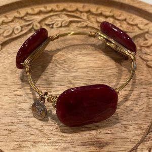BaubleBar 3-Stone Gold Bangle